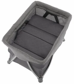 Nuna SENA Aire Playard With Zip-Off Bassinet + Changer (One Box) - Granite -Graco Store nuna sena aire playard with zip off bassinet changer one box granite 180
