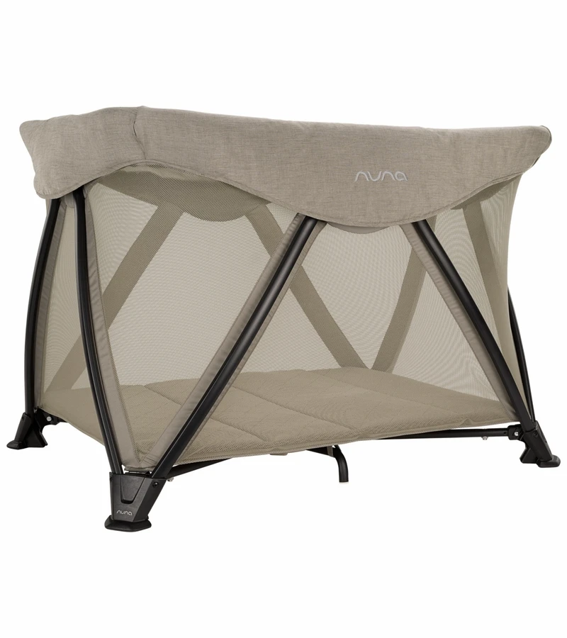 Nuna SENA Aire Playard With Zip-Off Bassinet - Hazelwood 3 Nuna SENA Aire Playard With Zip-Off Bassinet - Hazelwood