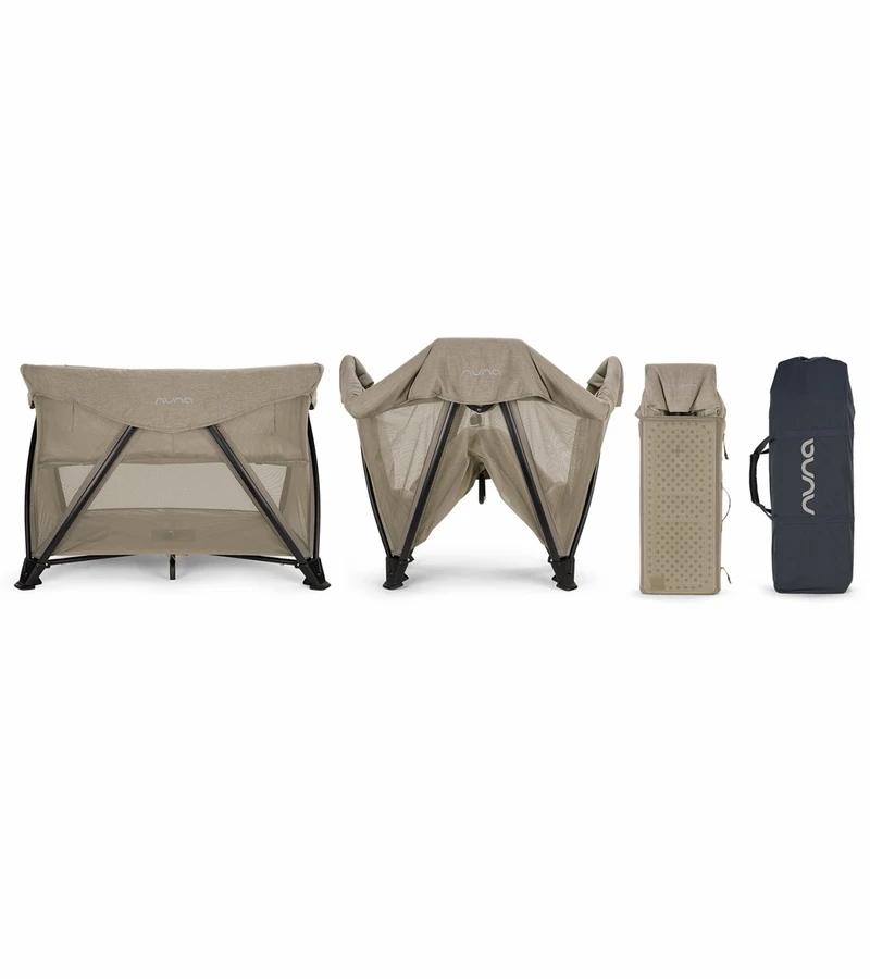 Nuna SENA Aire Playard With Zip-Off Bassinet - Hazelwood 9 Nuna SENA Aire Playard With Zip-Off Bassinet - Hazelwood - Image 7