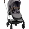 Nuna TRIV Compact Stroller With Magnetic Buckle - Frost -Graco Store nuna triv compact stroller with magnetic buckle frost 87