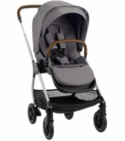 Nuna TRIV Compact Stroller With Magnetic Buckle - Frost