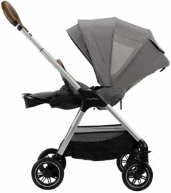 Nuna TRIV Compact Stroller With Magnetic Buckle - Frost -Graco Store nuna triv compact stroller with magnetic buckle frost 89
