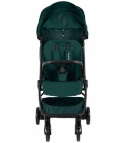 Nuna TRVL Self-Folding Compact Stroller - Lagoon -Graco Store nuna trvl self folding compact stroller lagoon 169