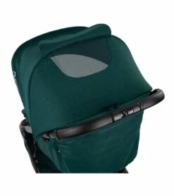 Nuna TRVL Self-Folding Compact Stroller - Lagoon -Graco Store nuna trvl self folding compact stroller lagoon 171