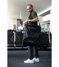 Nuna TRVL Self-Folding Compact Stroller - Lagoon -Graco Store nuna trvl self folding compact stroller lagoon 173