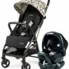 Peg Perego Selfie + Primo Viaggio 4-35 Nido Travel System - Graphic Gold / Onyx -Graco Store peg perego selfie primo viaggio 4 35 nido travel system graphic gold onyx 146