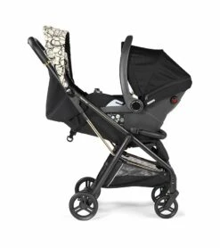 Peg Perego Selfie + Primo Viaggio 4-35 Nido Travel System - Graphic Gold / Onyx -Graco Store peg perego selfie primo viaggio 4 35 nido travel system graphic gold onyx 152