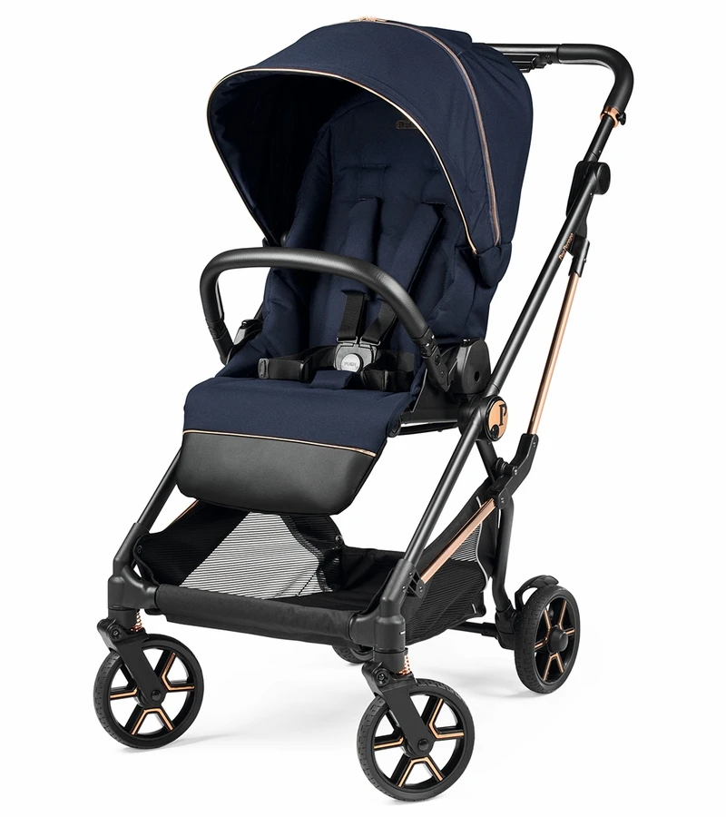 Peg Perego Vivace Stroller - Blue Shine 3 Peg Perego Vivace Stroller - Blue Shine