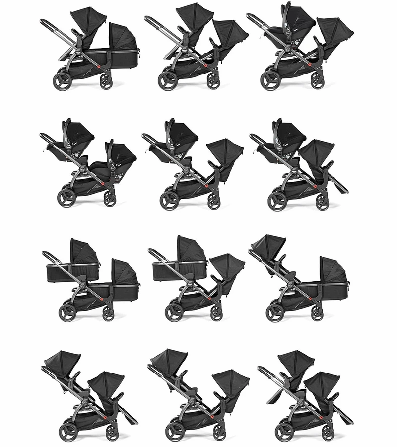 Peg Perego YPSI + Primo Viaggio 4-35 Nido Travel System Bundle - City Grey / Atmosphere 9 Peg Perego YPSI + Primo Viaggio 4-35 Nido Travel System Bundle - City Grey / Atmosphere - Image 7