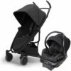 Quinny Zapp Flex Stroller + Maxi-Cosi Mico 30 Infant Car Seat Bundle Travel System - Black / Midnight Black -Graco Store quinny zapp flex stroller maxi cosi mico 30 infant car seat bundle travel system black midnight black 23