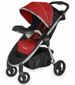 Recaro Denali Luxury Stroller - Scarlet