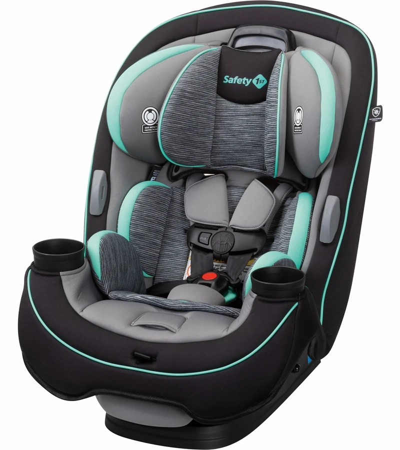 Safety 1st Grow And Go All-in-One Convertible Car Seat - Aqua Pop 3 Safety 1st Grow And Go All-in-One Convertible Car Seat - Aqua Pop