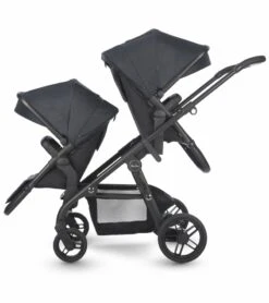 Silver Cross Coast Double Stroller - Flint -Graco Store silver cross coast double stroller flint 176