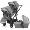 Silver Cross Coast Double Stroller - Limestone -Graco Store silver cross coast double stroller limestone 173