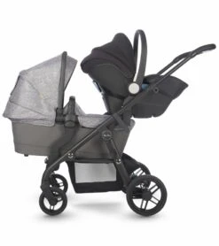 Silver Cross Coast Double Stroller - Limestone -Graco Store silver cross coast double stroller limestone 179