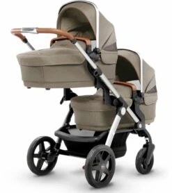 Silver Cross Wave Single-to-Double Stroller 2018 Linen -Graco Store silver cross wave single to double stroller 2018 linen 49