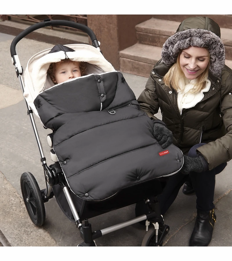 Skip Hop 3 Season Footmuff, Toddler - Black 8 Skip Hop 3 Season Footmuff, Toddler - Black - Image 6