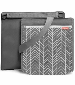 Skip Hop Central Park Outdoor Blanket - Grey Feather