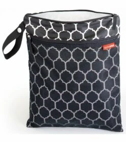 Skip Hop Grab & Go Wet/Dry Bag - Onyx Tile