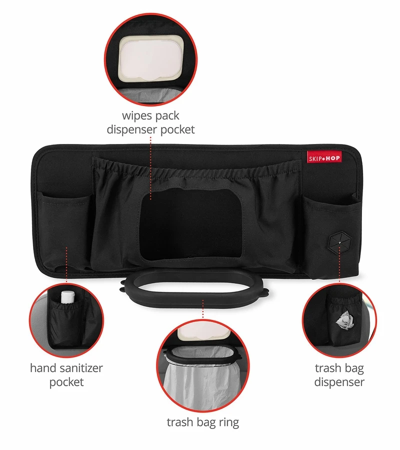 Skip Hop Keep Clean Car Sanitizing Station - Black 4 Skip Hop Keep Clean Car Sanitizing Station - Black - Image 2