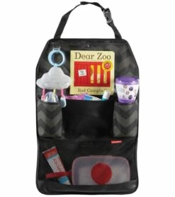 Skip Hop On The Go Style Driven Back Seat Organizer - Tonal Chevron -Graco Store skip hop on the go style driven back seat organizer tonal chevron 34