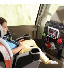 Skip Hop On The Go Style Driven Back Seat Organizer - Tonal Chevron -Graco Store skip hop on the go style driven back seat organizer tonal chevron 36