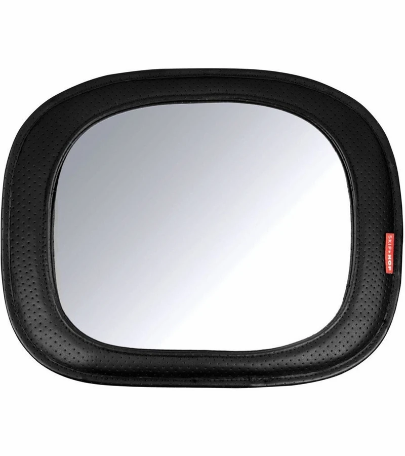 Skip Hop On The Go Style Driven Back Seat Vehicle Mirror - Tonal Chevron 3 Skip Hop On The Go Style Driven Back Seat Vehicle Mirror - Tonal Chevron