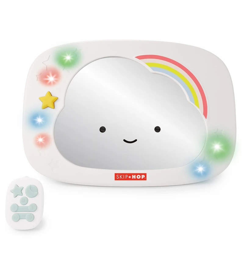 Skip Hop Silver Lining Cloud Entertainment Car Mirror 3 Skip Hop Silver Lining Cloud Entertainment Car Mirror