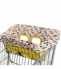 Skip Hop Take Cover Shopping Cart/High Chair Cover - Double Dots