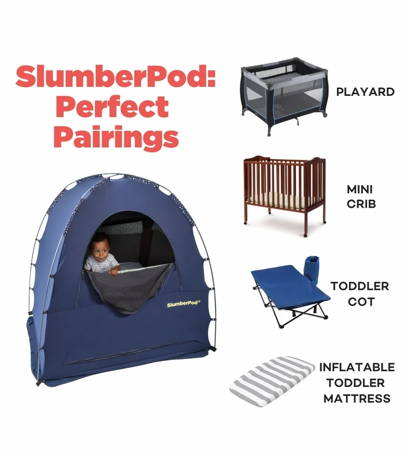 SlumberPod Privacy Canopy With Fan - Black 5 SlumberPod Privacy Canopy With Fan - Black - Image 3