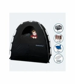 SlumberPod Privacy Canopy With Fan - Black / Gray 11 SlumberPod Privacy Canopy With Fan - Black / Gray -Graco Store slumberpod privacy canopy with fan black gray 8