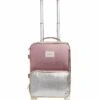 State Bags Mini Logan Suitcase - Pink / Silver -Graco Store state bags mini logan suitcase pink silver 121