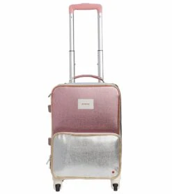 State Bags Mini Logan Suitcase - Pink / Silver