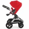 Stokke Trailz Terrain Stroller - Red -Graco Store stokke trailz terrain stroller red 25