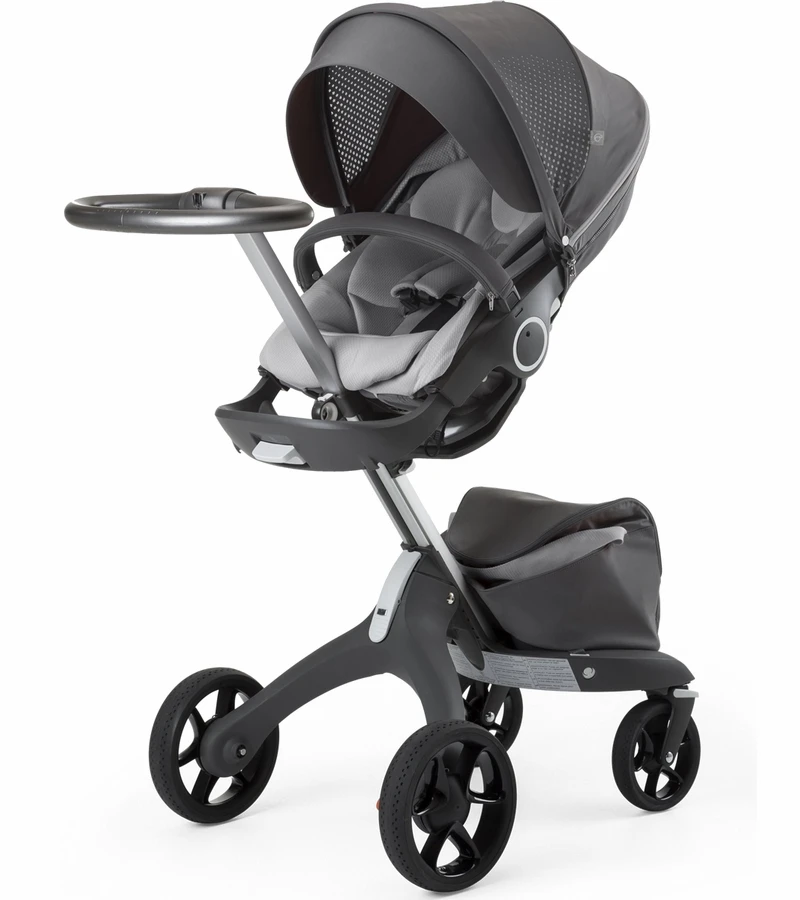 Stokke Xplory Athleisure Stroller - Grey 4 Stokke Xplory Athleisure Stroller - Grey - Image 2