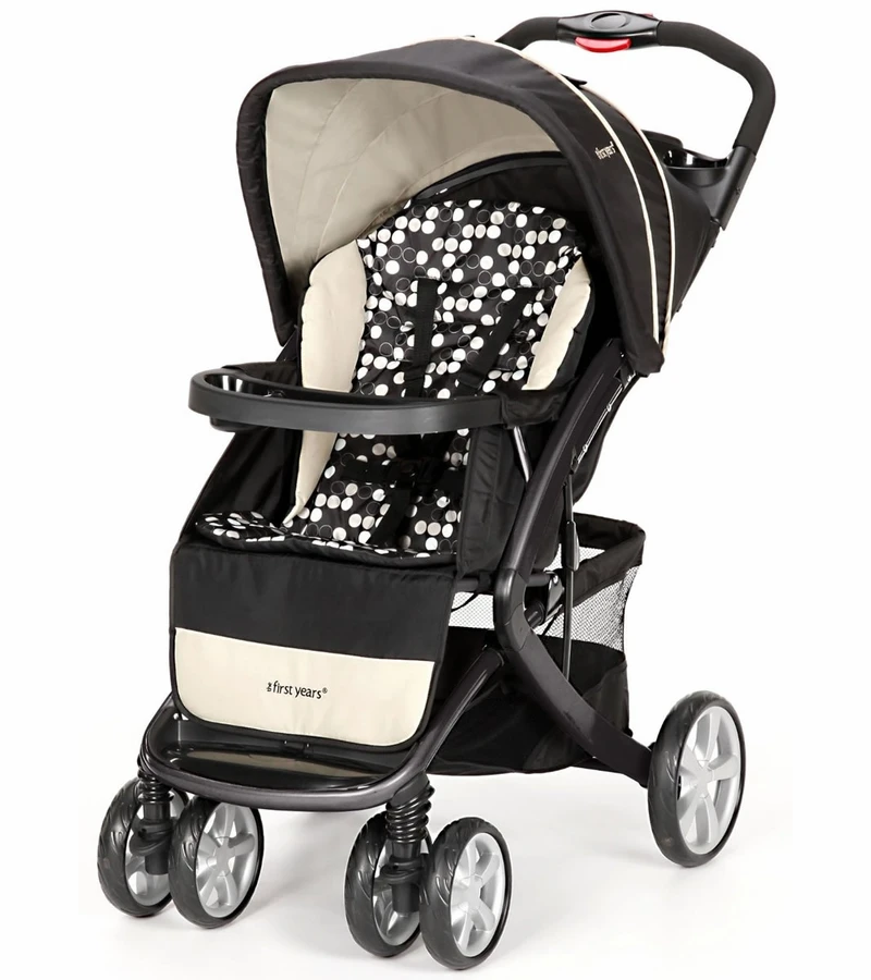 The First Years Burst Stroller - Black / Khaki 3 The First Years Burst Stroller - Black / Khaki