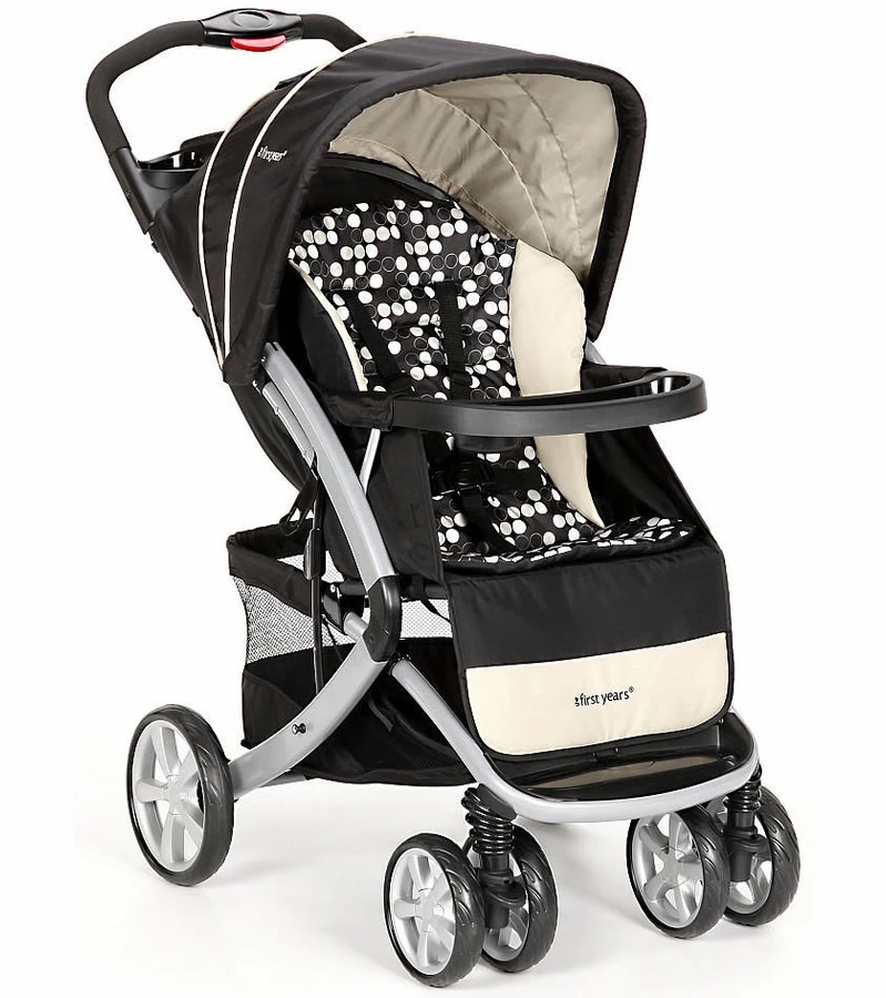 The First Years Burst Stroller - Black / Khaki 4 The First Years Burst Stroller - Black / Khaki - Image 2