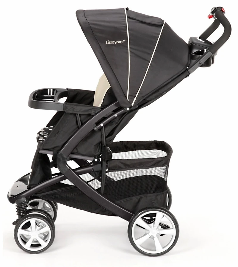 The First Years Burst Stroller - Black / Khaki 6 The First Years Burst Stroller - Black / Khaki - Image 4
