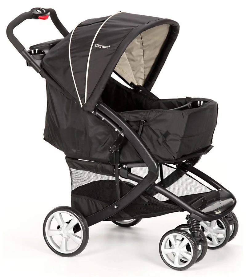 The First Years Burst Stroller - Black / Khaki 8 The First Years Burst Stroller - Black / Khaki - Image 6
