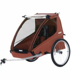 Thule Cadence 2-Seat Bicycle Trailer - Hot Sauce Red