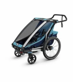 Thule Chariot Cross1 Trailer - Blue -Graco Store thule chariot cross1 trailer blue 256