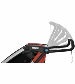 Thule Chariot Cross1 Trailer - Orange -Graco Store thule chariot cross1 trailer orange 209