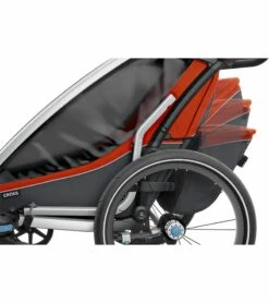 Thule Chariot Cross1 Trailer - Orange -Graco Store thule chariot cross1 trailer orange 212