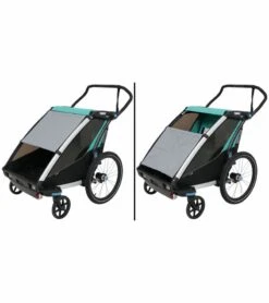 Thule Chariot Lite2 Trailer - Bluegrass -Graco Store thule chariot lite2 trailer bluegrass 160