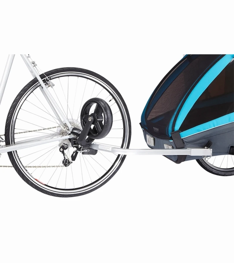 Thule Coaster XT Bicycle Trailer + Rain Cover Bundle - Blue 7 Thule Coaster XT Bicycle Trailer + Rain Cover Bundle - Blue - Image 5