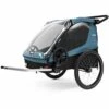 Thule Courier Bicycle Trailer + Stroller - Aegean Blue -Graco Store thule courier bicycle trailer stroller aegean blue 152