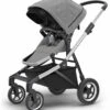 Thule Sleek Stroller - Grey Melange -Graco Store thule sleek stroller grey melange 200