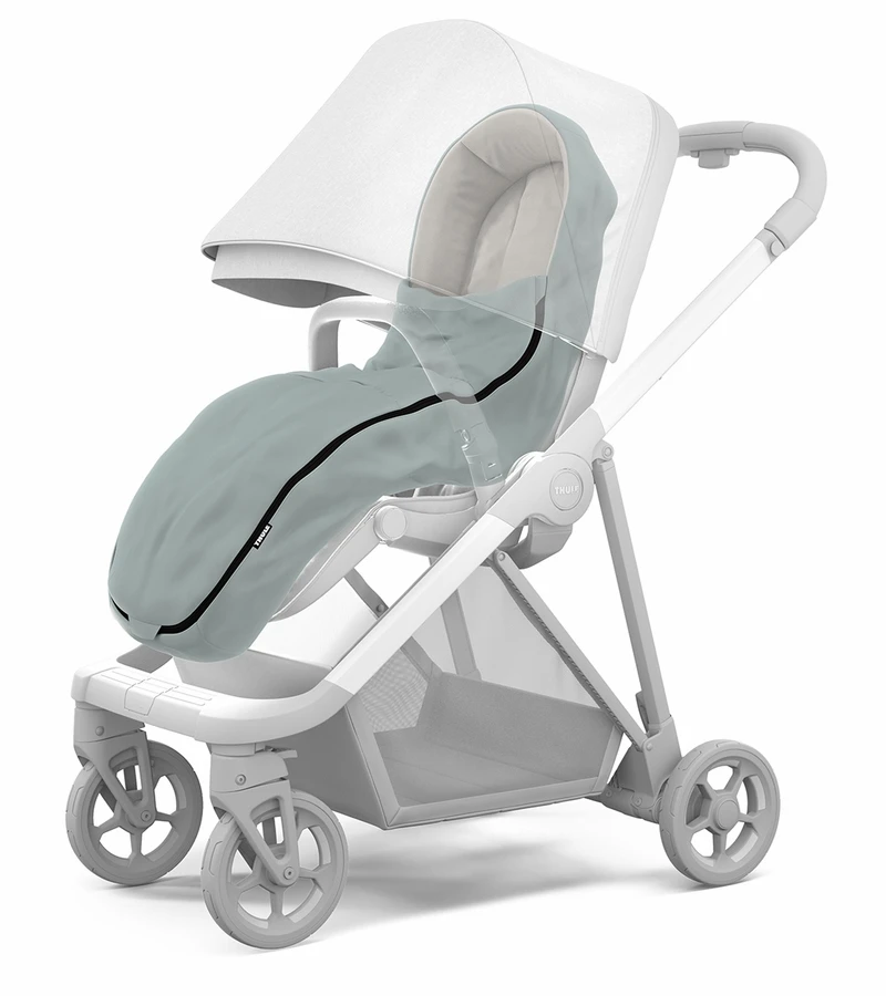 Thule Stroller Footmuff - Alaska Blue 4 Thule Stroller Footmuff - Alaska Blue - Image 2