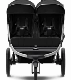 Thule Urban Glide 2 Double Jogging Stroller + Essentials Bundle - Jet Black -Graco Store thule urban glide 2 double jogging stroller essentials bundle jet black 97
