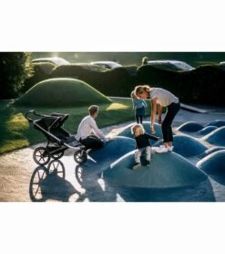 Thule Urban Glide 2 Double Jogging Stroller + Organizer Sport Double Bundle - Jet Black -Graco Store thule urban glide 2 double jogging stroller organizer sport double bundle jet black 73